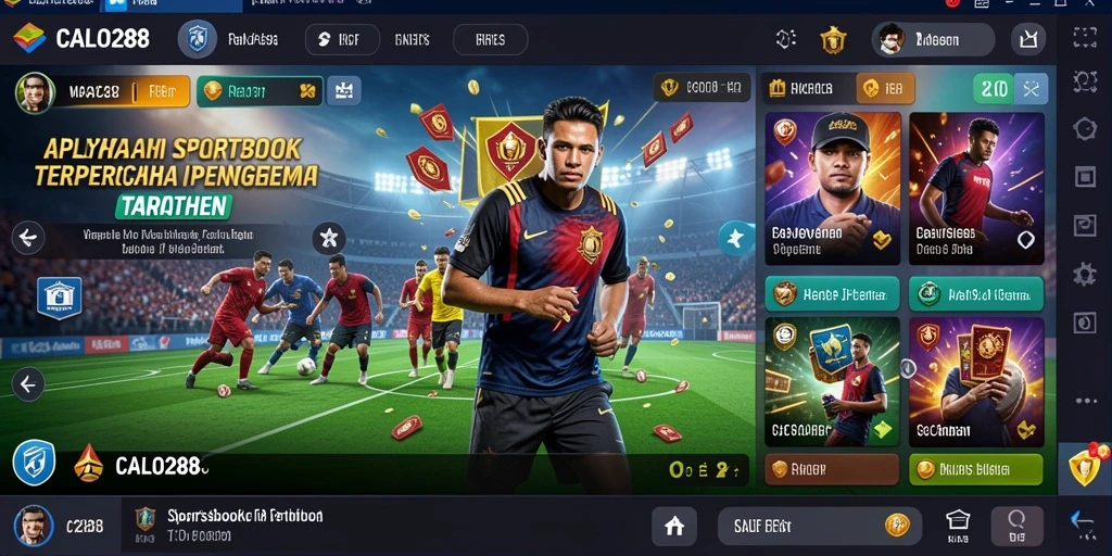 Screenshot CALO288 menampilkan antarmuka pengguna yang menarik dan mudah digunakan.