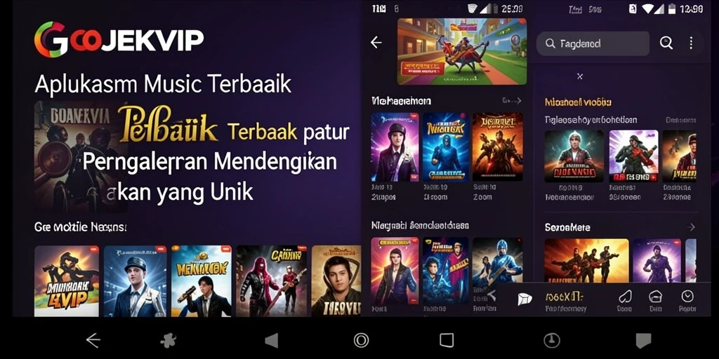 Screenshot utama GOJEKVIP yang menampilkan pengalaman gameplay Musik yang menarik.