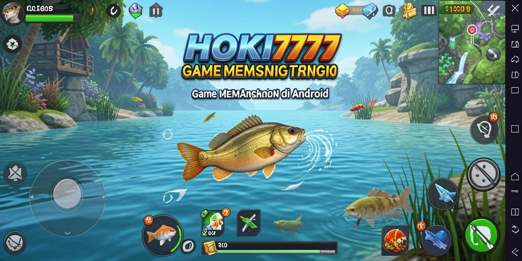 Screenshot HOKI777 menampilkan aksi memancing yang seru dan grafis yang menawan.