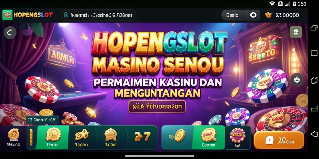 Tampilan gameplay seru di HOPENGSLOT dengan grafis yang menarik.