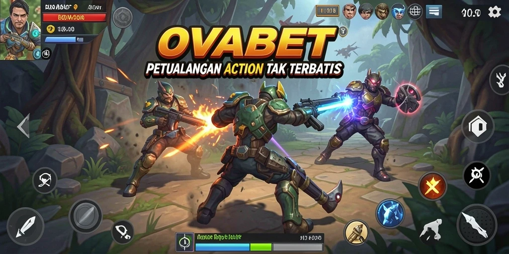 Gameplay seru dalam OVABET dengan aksi mendebarkan.